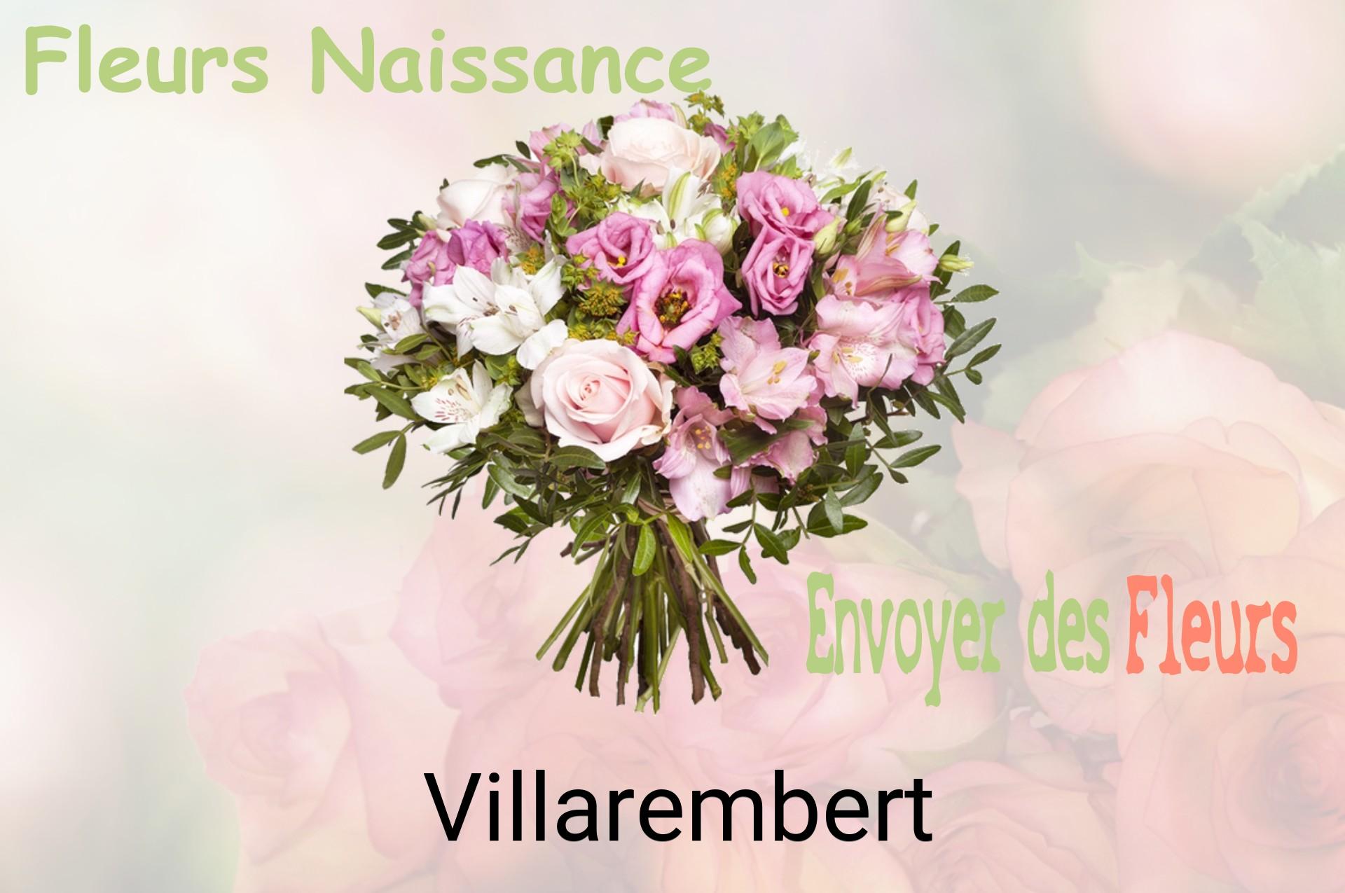 Bouquet de fleurs de naissance livré à Villarembert